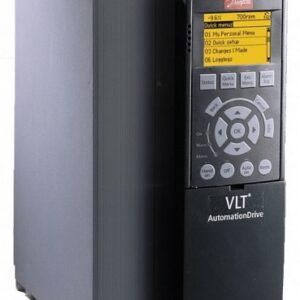Преобразователь частоты VLT AutomationDrive FC 301 0,55 кВт, ~380-480 В, тормозной транзистор, IP 20, встроенная панель, улучшенное покрытие плат