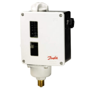 Реле давления, RT 112, 0.1–1.1 бар, дифф. 0.07–0.16 бар, G 3/8A, Danfoss